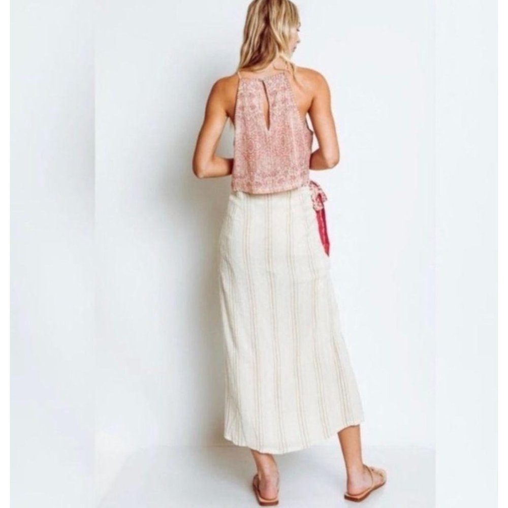 Free People Wrapped Around You Skirt Halter Set S - Picture 2 of 10